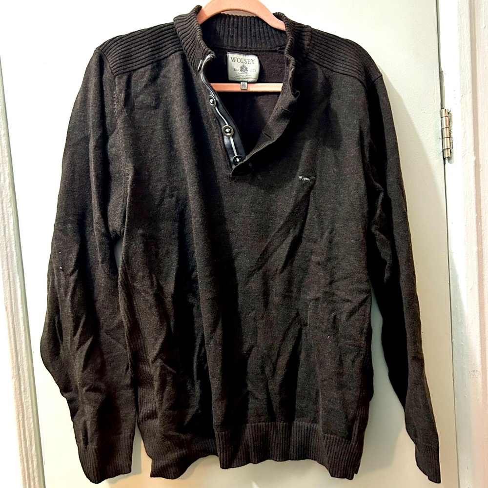 Vintage Wolsey Dark Brown Sweater